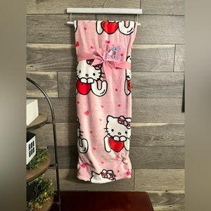 Hello Kitty Valentines Blanket
